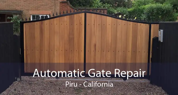Automatic Gate Repair Piru - California