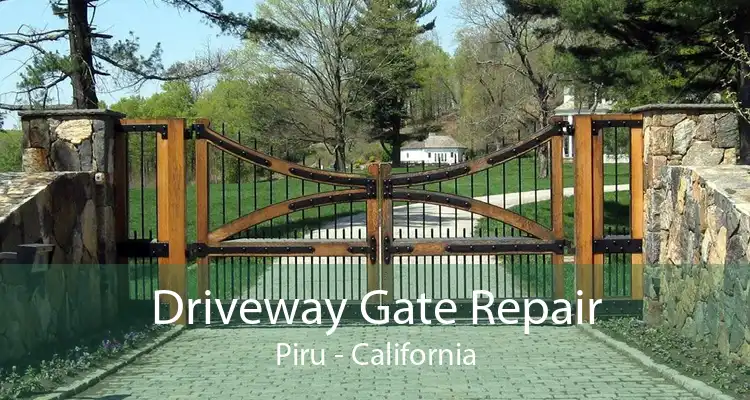Driveway Gate Repair Piru - California