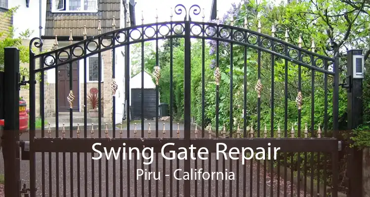 Swing Gate Repair Piru - California